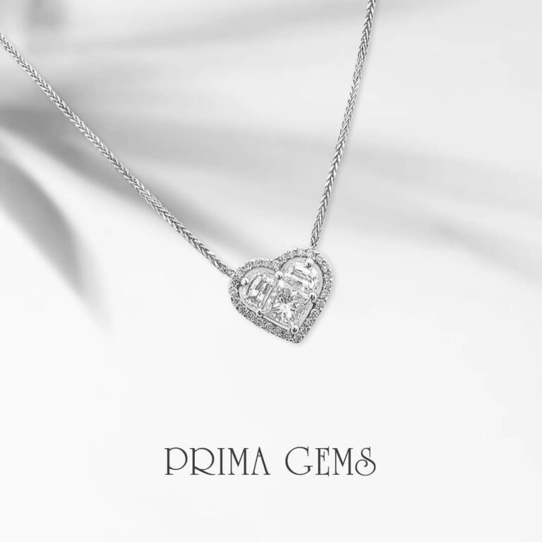 Heartfelt Diamond Pendant – Prima Gems